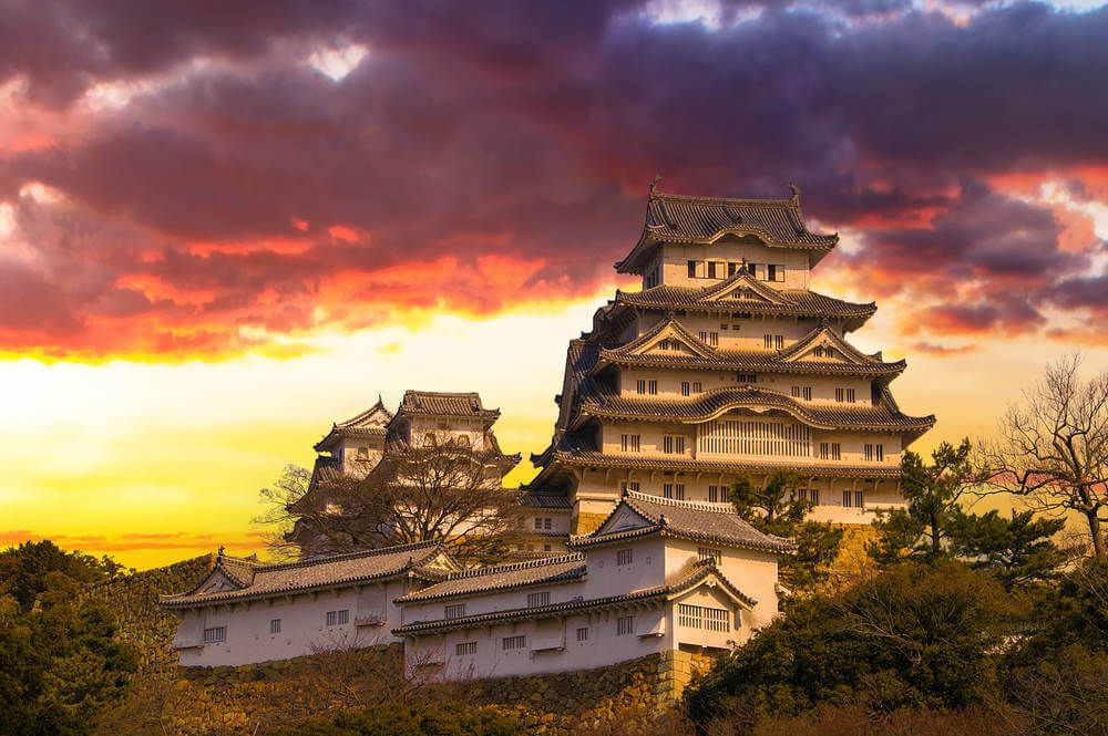 Himeji Kasteel, Japan ST