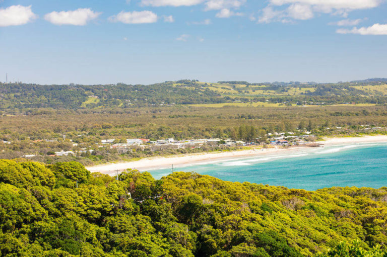 route langs de oostkust van Australië