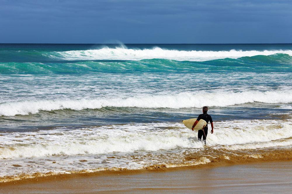 Surfen in Nieuw-Zeeland