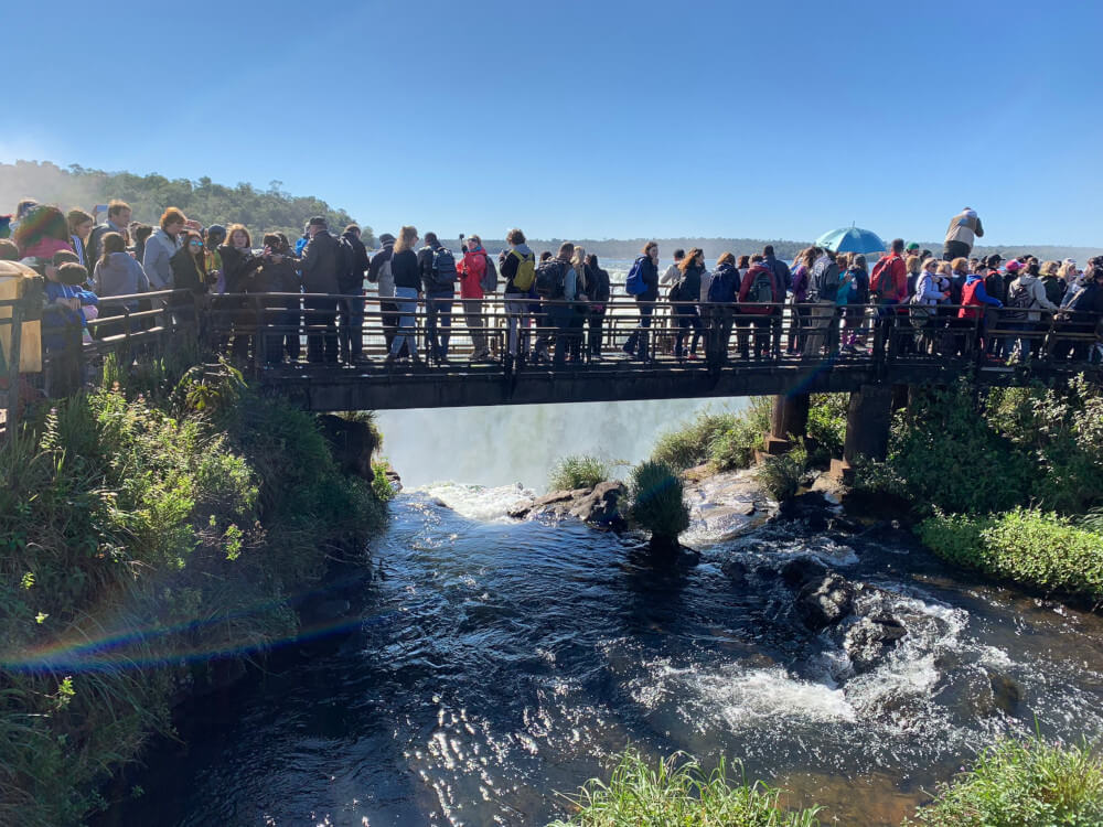 loopbrug waterval